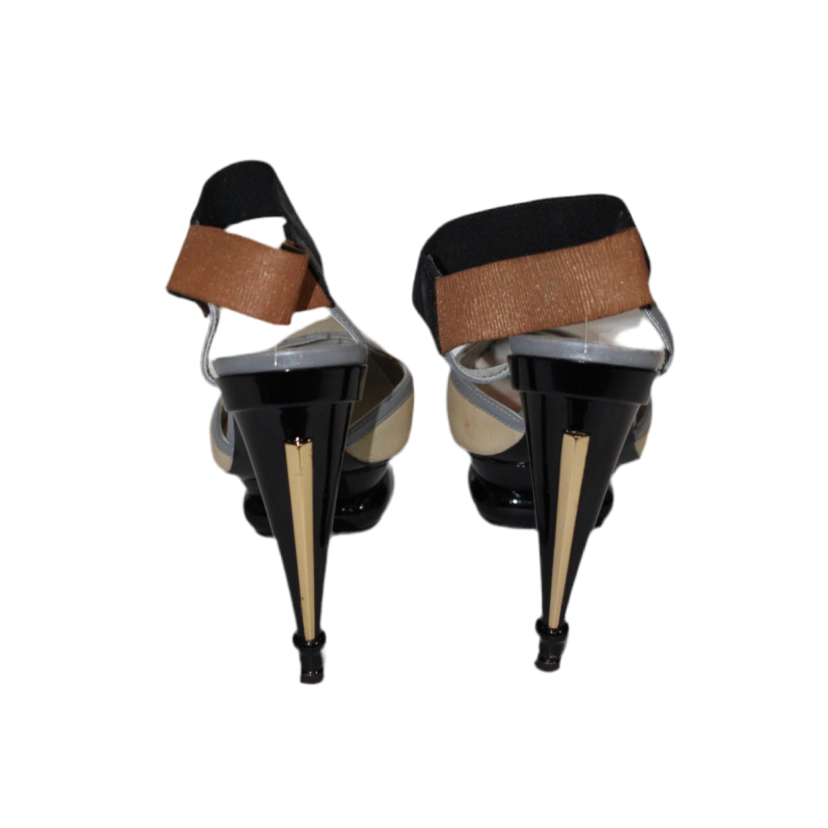 2009 Roberto Cavalli Colorblock Pump EU 37
