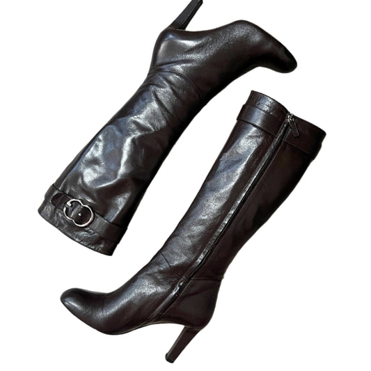 2008 Gucci Sachalin Leather Boots EU 38